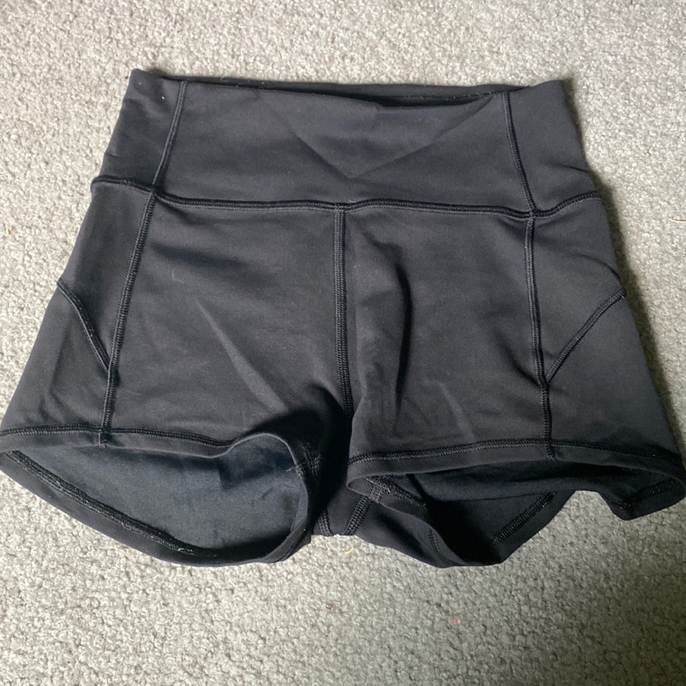 Lululemon spandex shorts 2.5 inch inseam